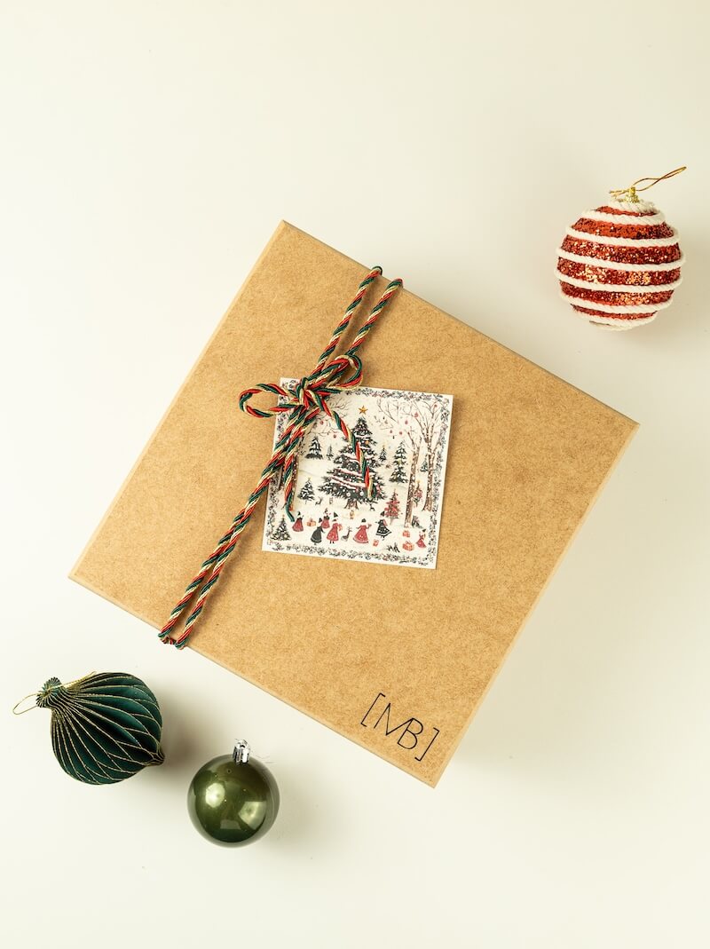 MBN021 - Caixa Bem-Estar Natalina com Difusor e Vela - Presente de Natal - Imagem 1