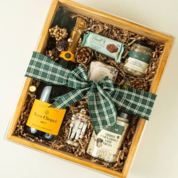 MBN017 - Caixa Premium com Champagne e Trufas -  Presente de Natal