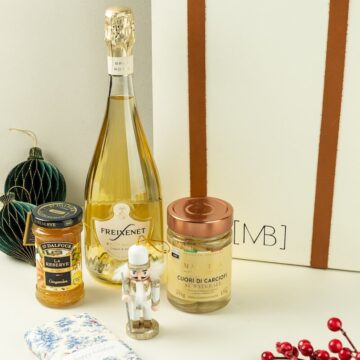 MBN009 - Caixa Premium com Espumante e Chocolates - Requinte
