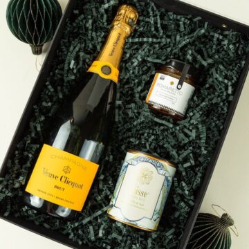 MBM026 - Caixa Premium com Champagne e Delícias Gourmet - Presente de fim de ano