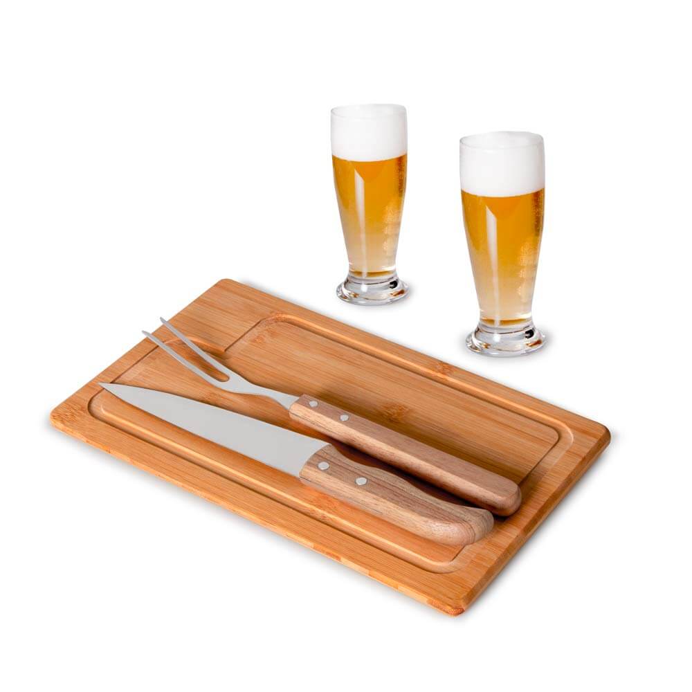 Kit Para Churrasco Com Copos - 5 Pçs - Imagem 2