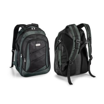 Mochila para notebook 15'6'' em 1680D e 300D com placa para personalização 26 L