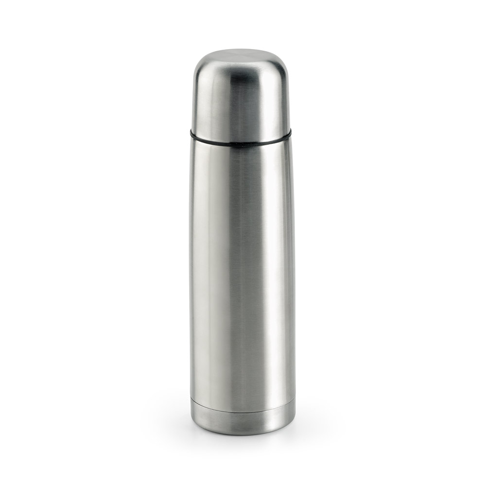 Garrafa em aço inox de parede dupla térmica, isolada a vácuo 500 mL