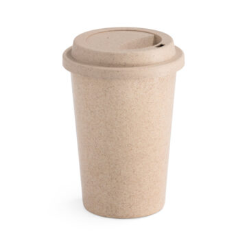 Copo para viagem em fibra de bambu (60%) e PP (40%) 450 mL